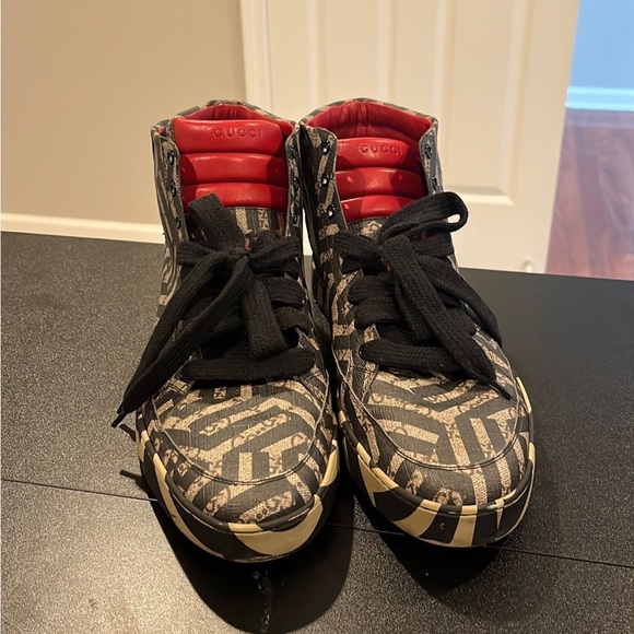 Gucci High Top Sneakers - Picture 6 of 8